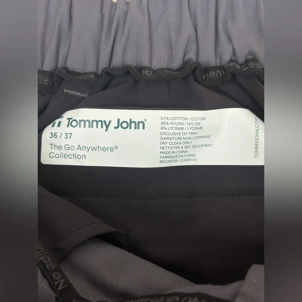 Tommy John Men's Asphalt Gray
The Go Anywhere Collection Pants Sz 36/37 - Picture 2 of 10